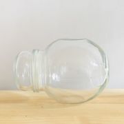 Vintage glass bonbonnière, Belgium 1970
