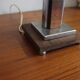 Pair of Art Deco rosewood chandelier table lamp