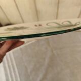 Large flowery dish by Robert Picault's workshop