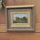 Vintage canvas painting