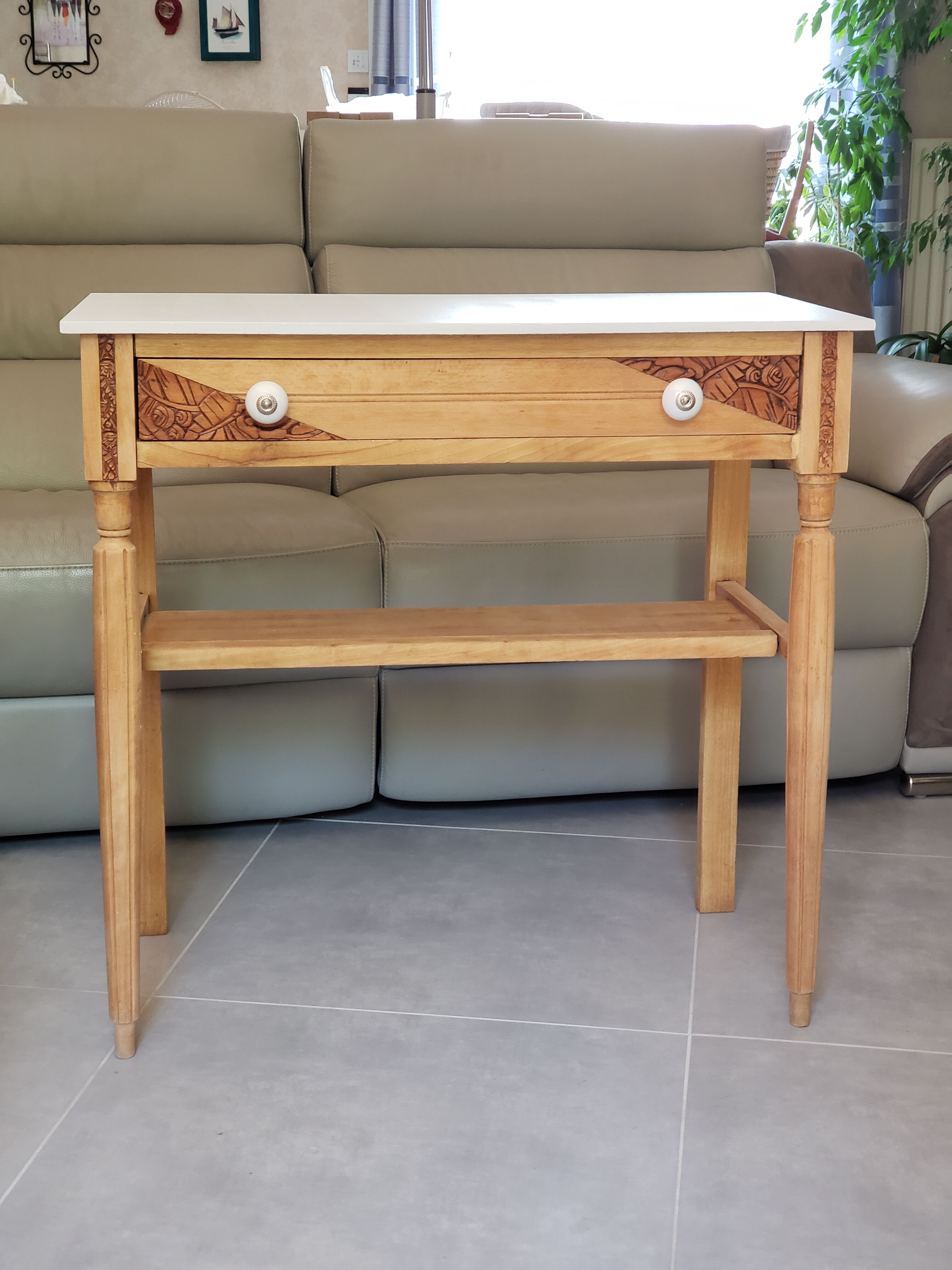 Old art deco console