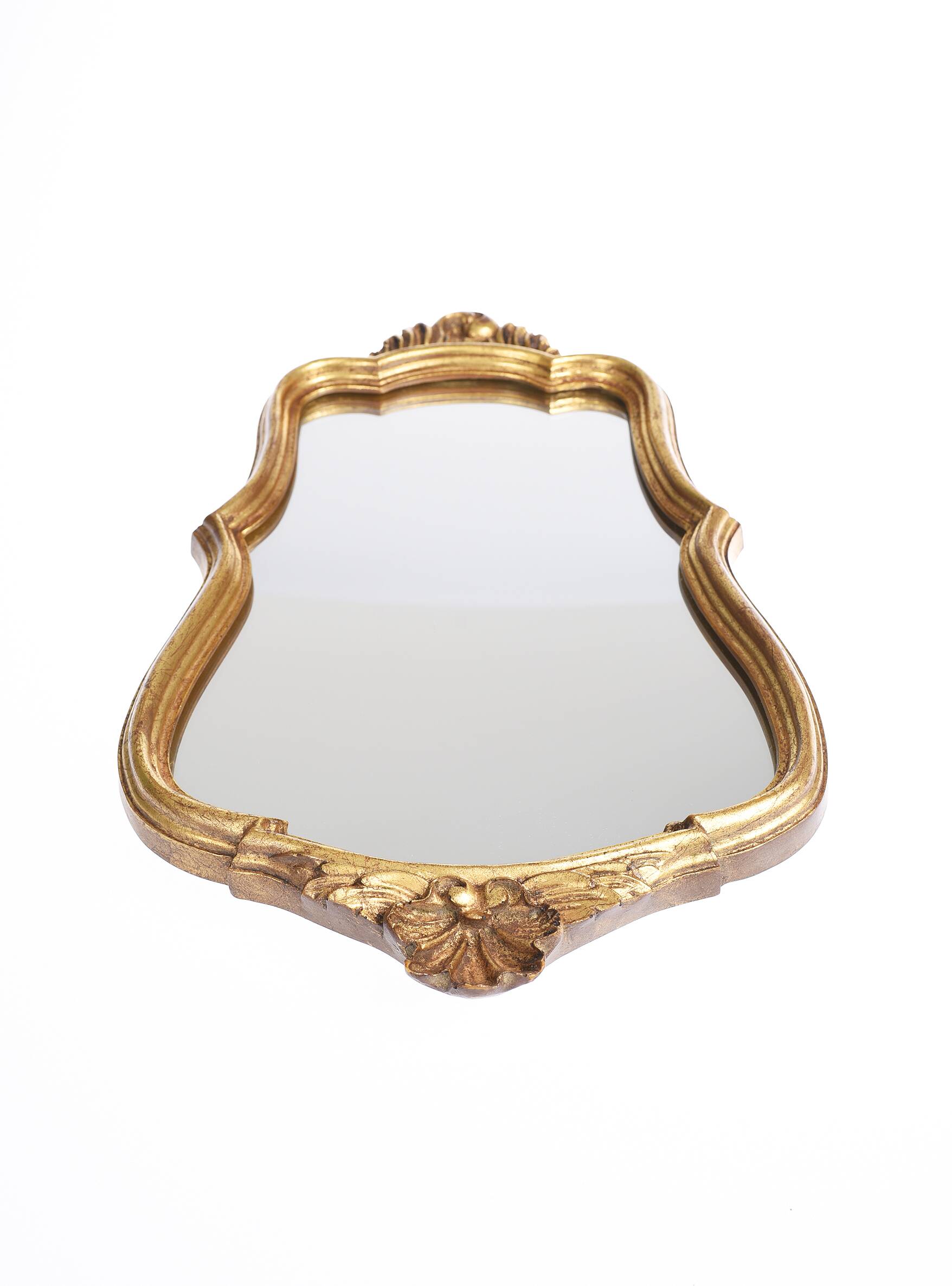 Mirror in gilded wood, baroque style