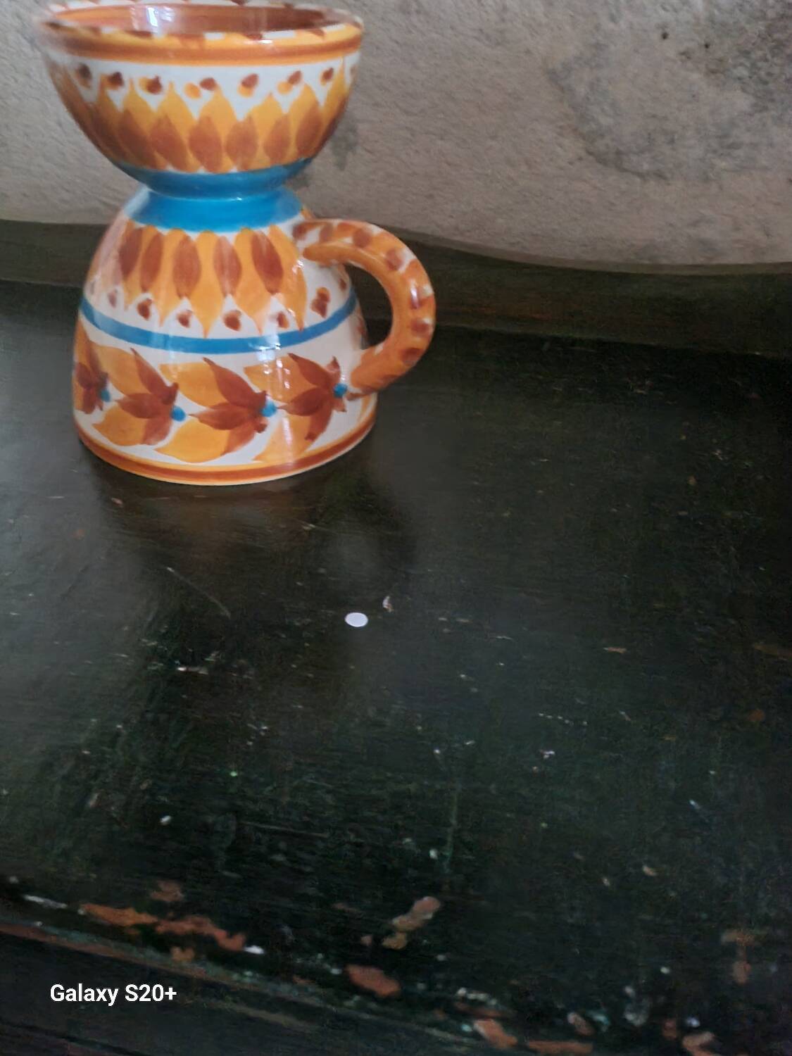 Chandelier / ceramic candlestick KORCY QUIMPER