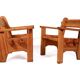 David Rosèn, pair of Berga armchairs for Nordiska Kompaniet, 1944.