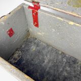 Old wooden painter's box