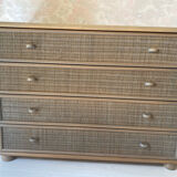 Commode en rotin