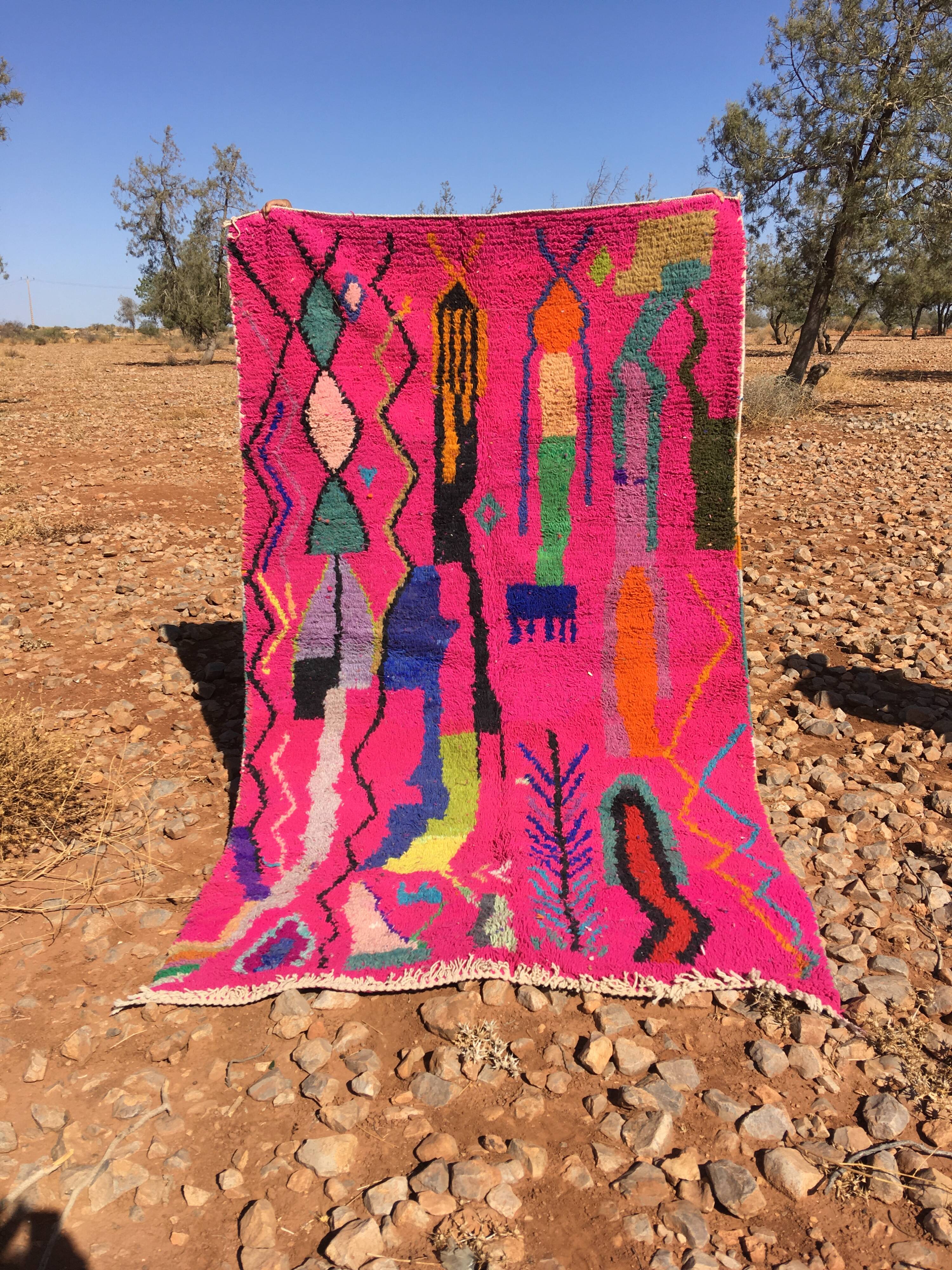 Tapis Boujaad 257 x 155 cm