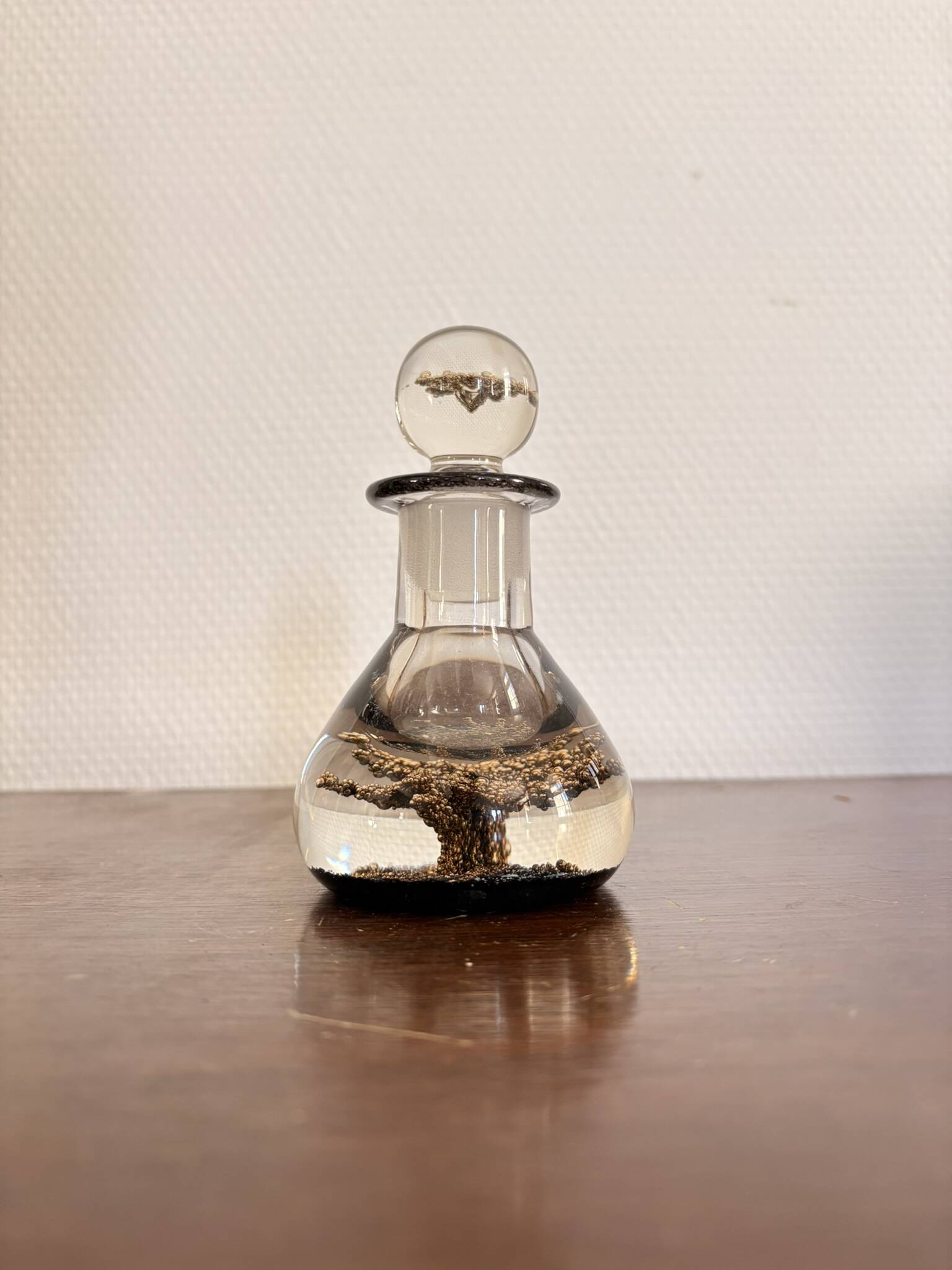 Inkwell Bottle Perfume Paperweight Scotland Selkirk Glass 66/150