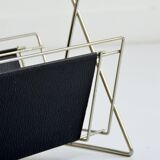 Side table / Vintage magazine rack 1950s
