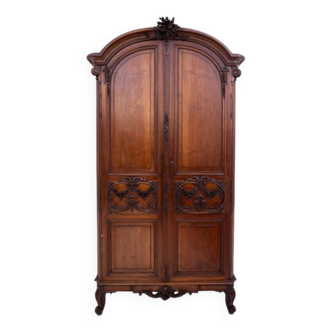 Unique wardrobe, France, around 1880.