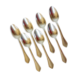 7 silver-plated metal soup spoons with hallmarks 2106231