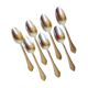 7 silver-plated metal soup spoons with hallmarks 2106231