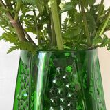 Large Art Deco glass vase 34 cm