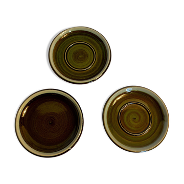 2 soucoupes et une assiette Maya  Marianne Westman