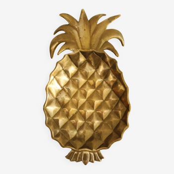 Vide poche vintage ananas en laiton