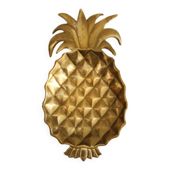 Tidy vintage pineapple brass