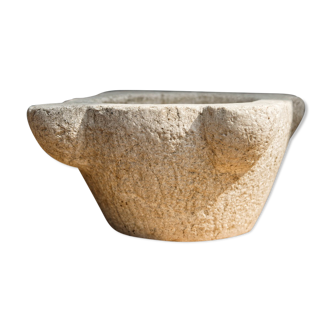 Stone apothecary mortar - 18th century