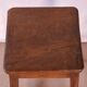 Old Burmese teak workshop top stool