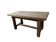 Rustic coffee table in solid wood – Country Chic / Farm style
