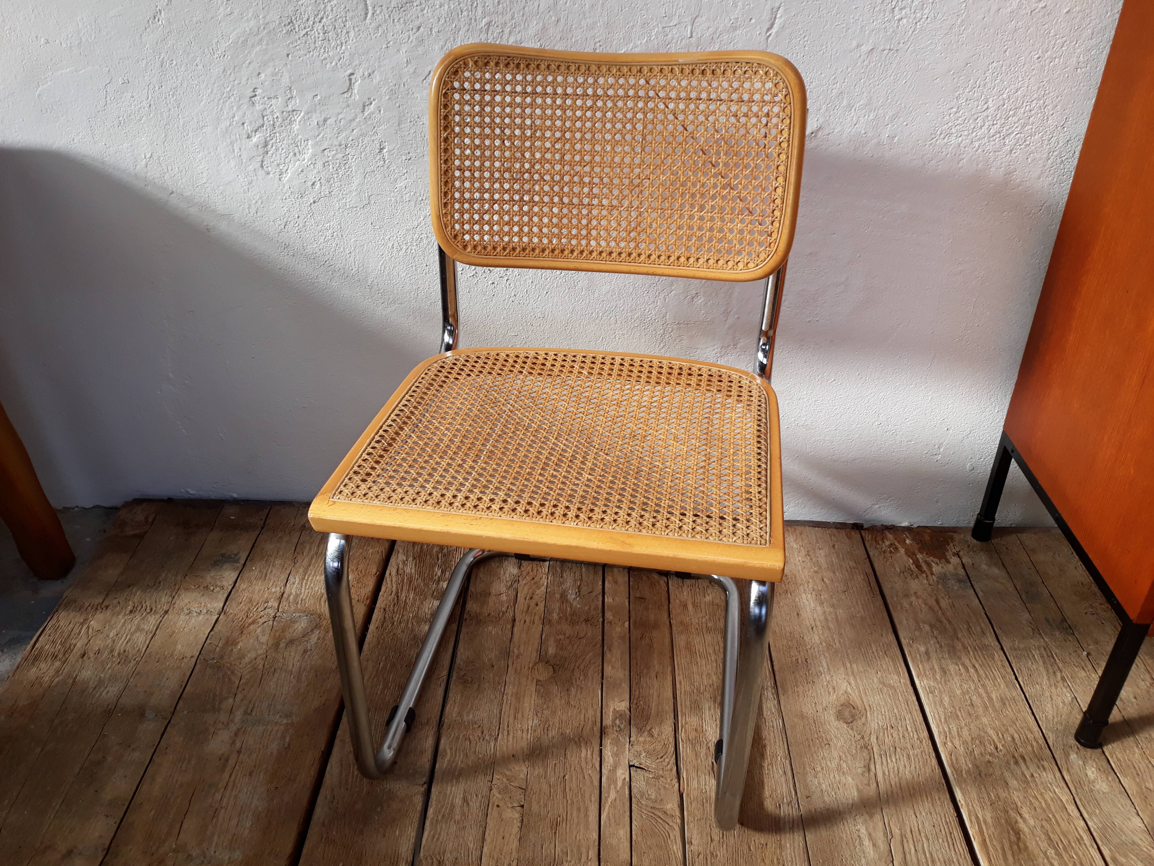 Chaise vintage Breuer B32