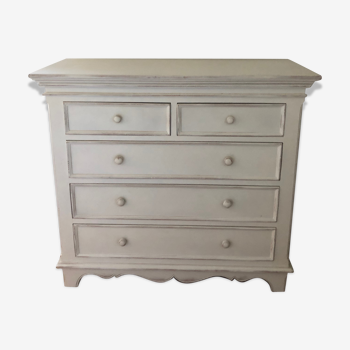 Commode blanche