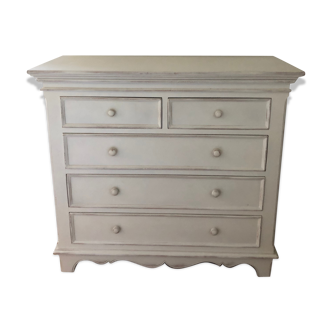 Commode blanche