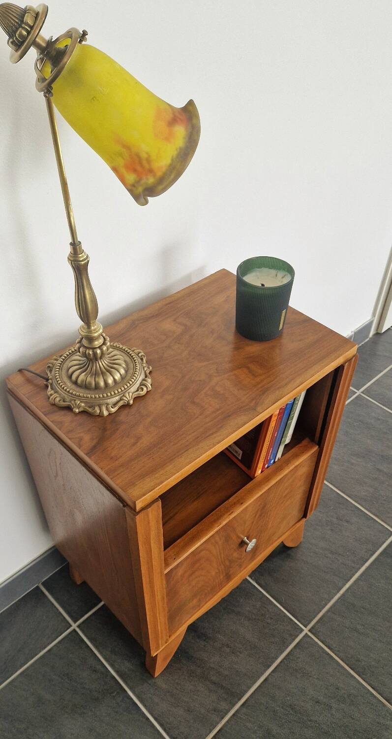 Art Deco low cabinet in rosewood