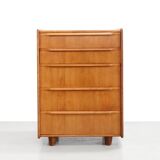 Vintage Oak CE07 plywood chest of drawers by Cees Braakman for Pastoe
