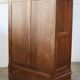 Vintage 1930s Solid Oak Danish Brutalist / Formhouse Cabinet