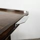 1930s art decò tray by fada in wood and metal