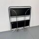 Mid-century Bauhaus Dinett foldable serving trolley from Bremshey Solingen, 1960s