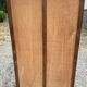 Oak double curtain workshop cabinet