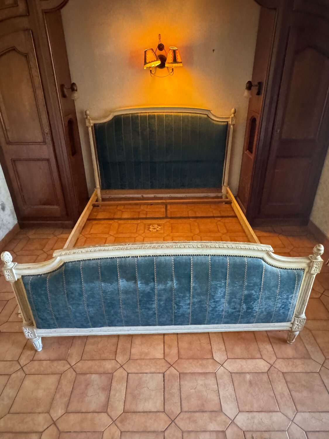 Antique French Double Bed Louis XVI