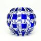 Mid-century modern vase, cobalt glass, Germany, 1950s