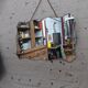 Frameless mirror 60x38cm