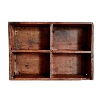 Old wooden locker
