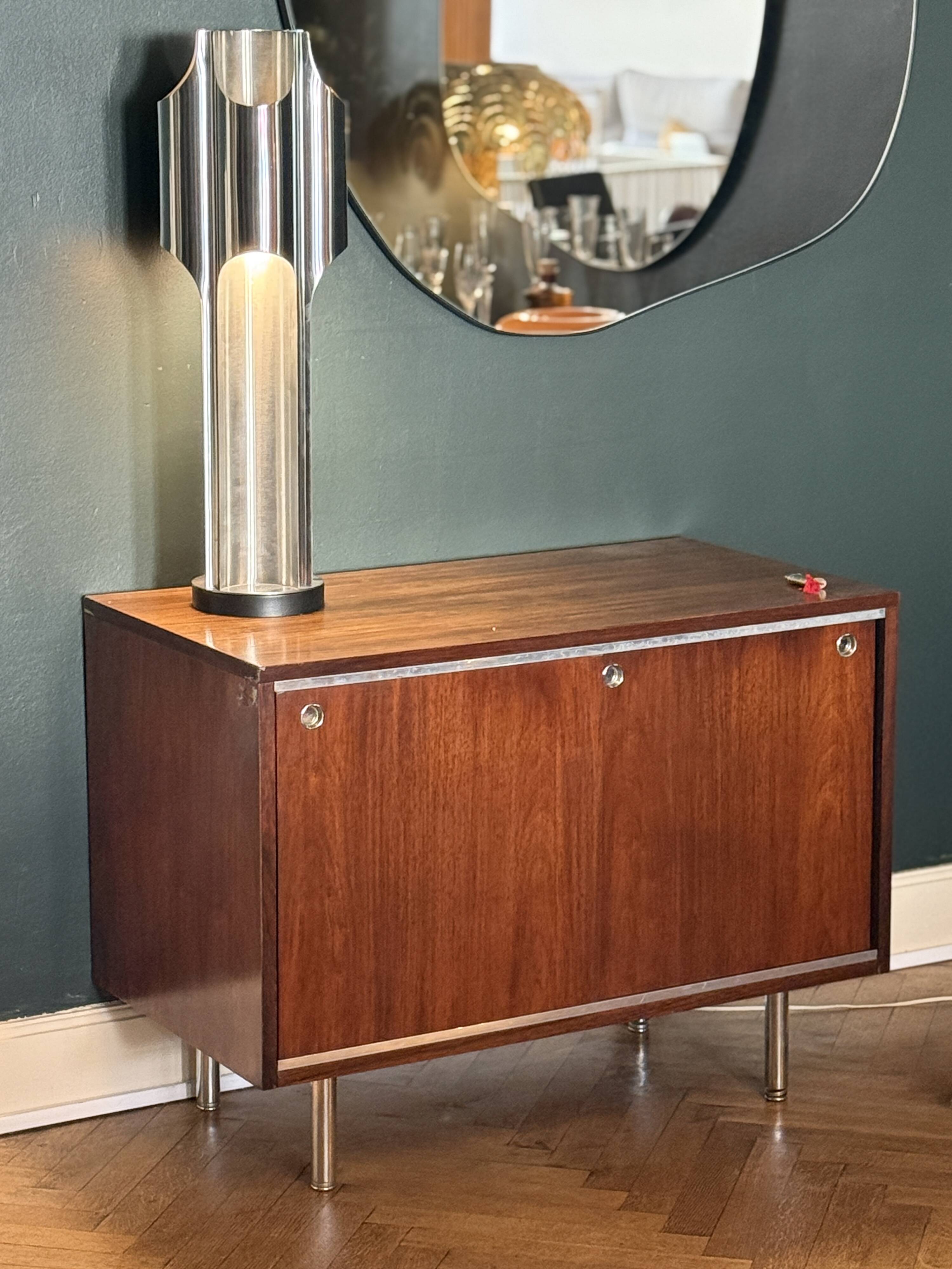 Rosewood sideboard with sliding doors, George Nelson, Herman Miller