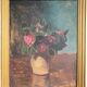 Peinture à l’huile bouquet de fleurs