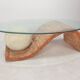 Magnussen Ponte Mactan Stone or Fossil Stone Coffee Table, 1980s