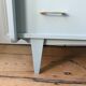 Commode 3 tiroirs vert amande
