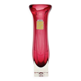 Murano Vase Fratelli Toso Chambord Sommerso Red Labelled 35cm