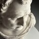 Buste de Vitellius en plâtre romain, 20e siècle.