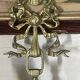 Pair of wall lights in brass and gilded bronze, Arnold Montrose Ltd, Lo