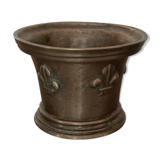 Bronze mortar from the Louis XIV period
