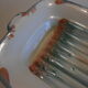Plat a asperges Digoin Sarreguemines 1950