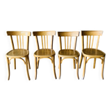Ensemble de 4 chaises bistrot