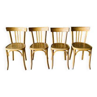 Ensemble de 4 chaises bistrot