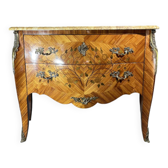Louis XV style chest of drawers