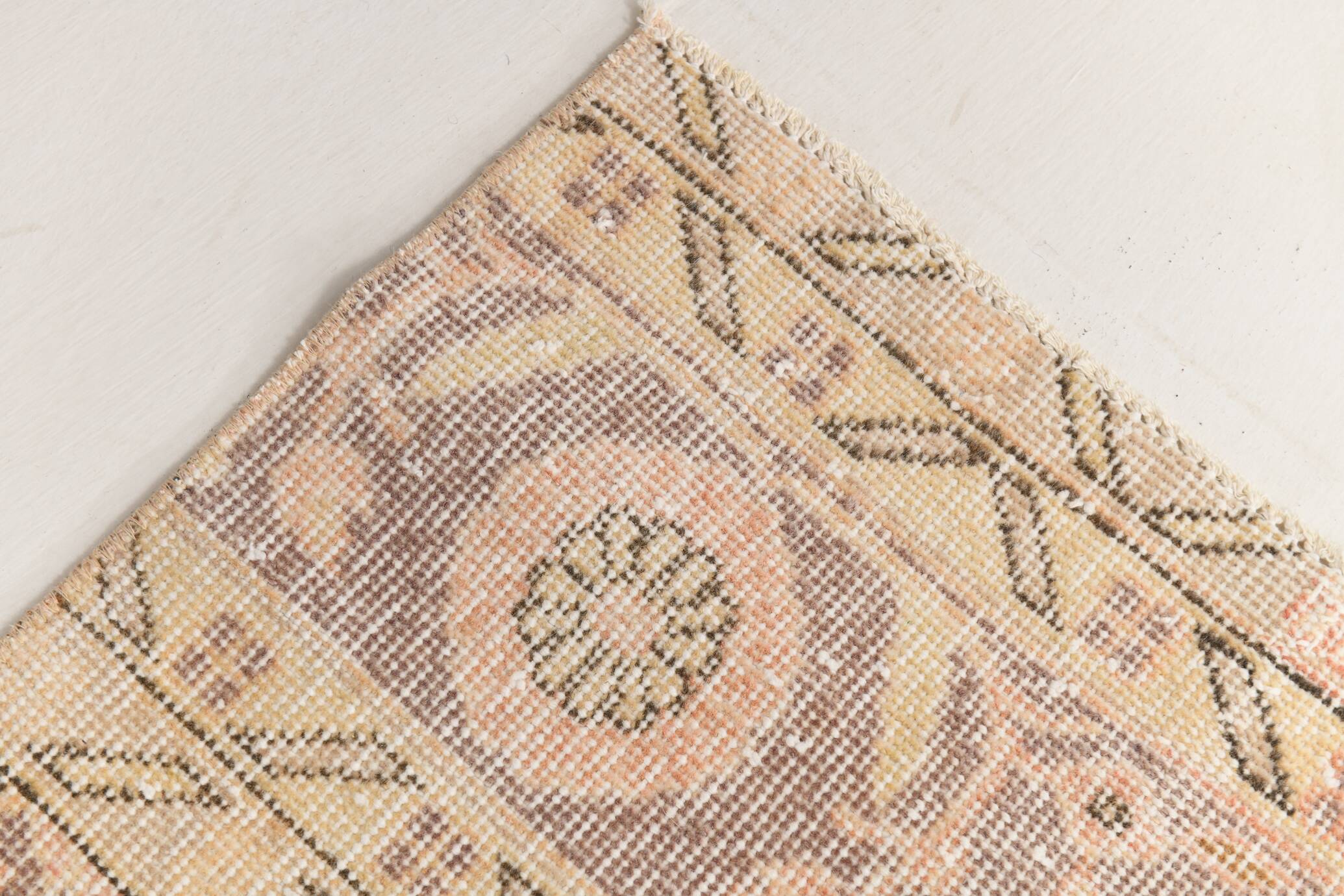 3x12 Cream Beige Persian Runner Rug 86x358Cm SK 17433