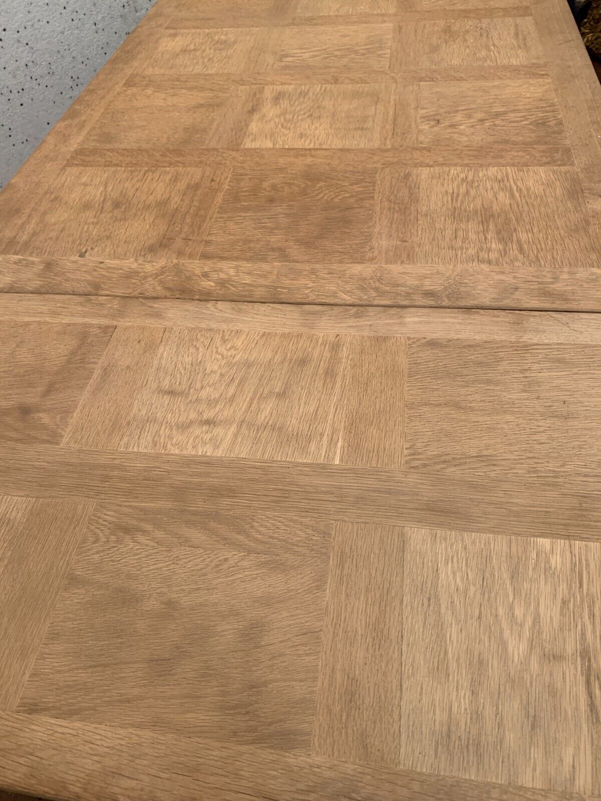 Renaissance style table in solid oak, 20th century